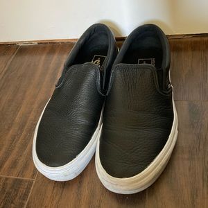 Vans Leather Slip On